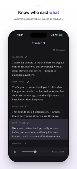 Notarius: Transcribe Offline screenshot 2
