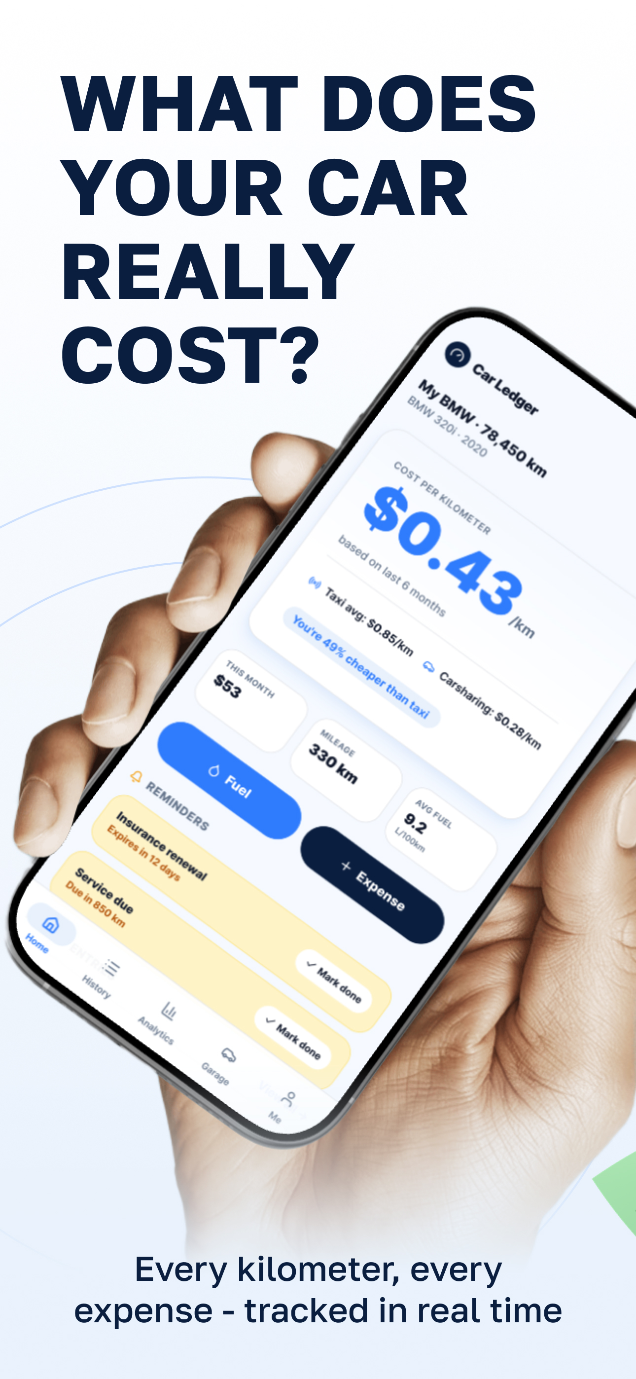 Turbo Car: Online Ledger
