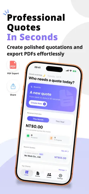 Quotify - Quotation & Invoice screenshot 1