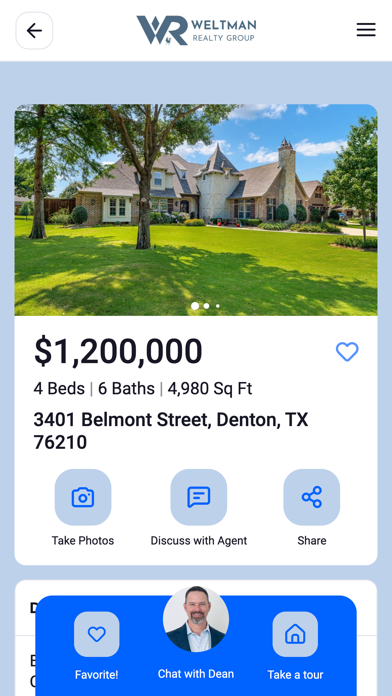 Texas Homes Search Screenshot
