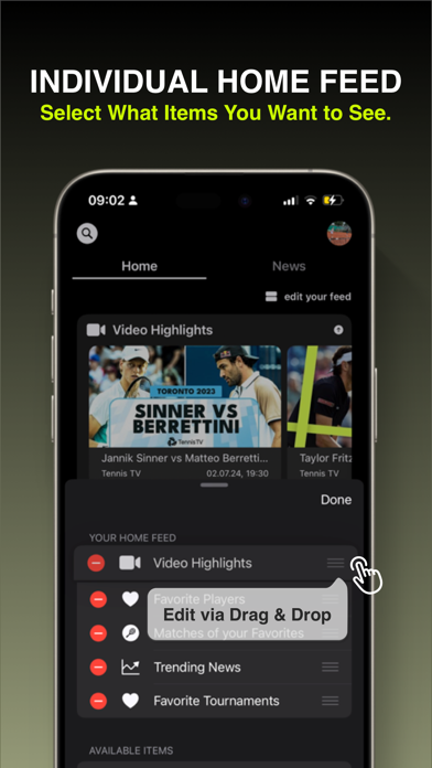 ScoreGO - The Tennis Pro Tours Screenshot