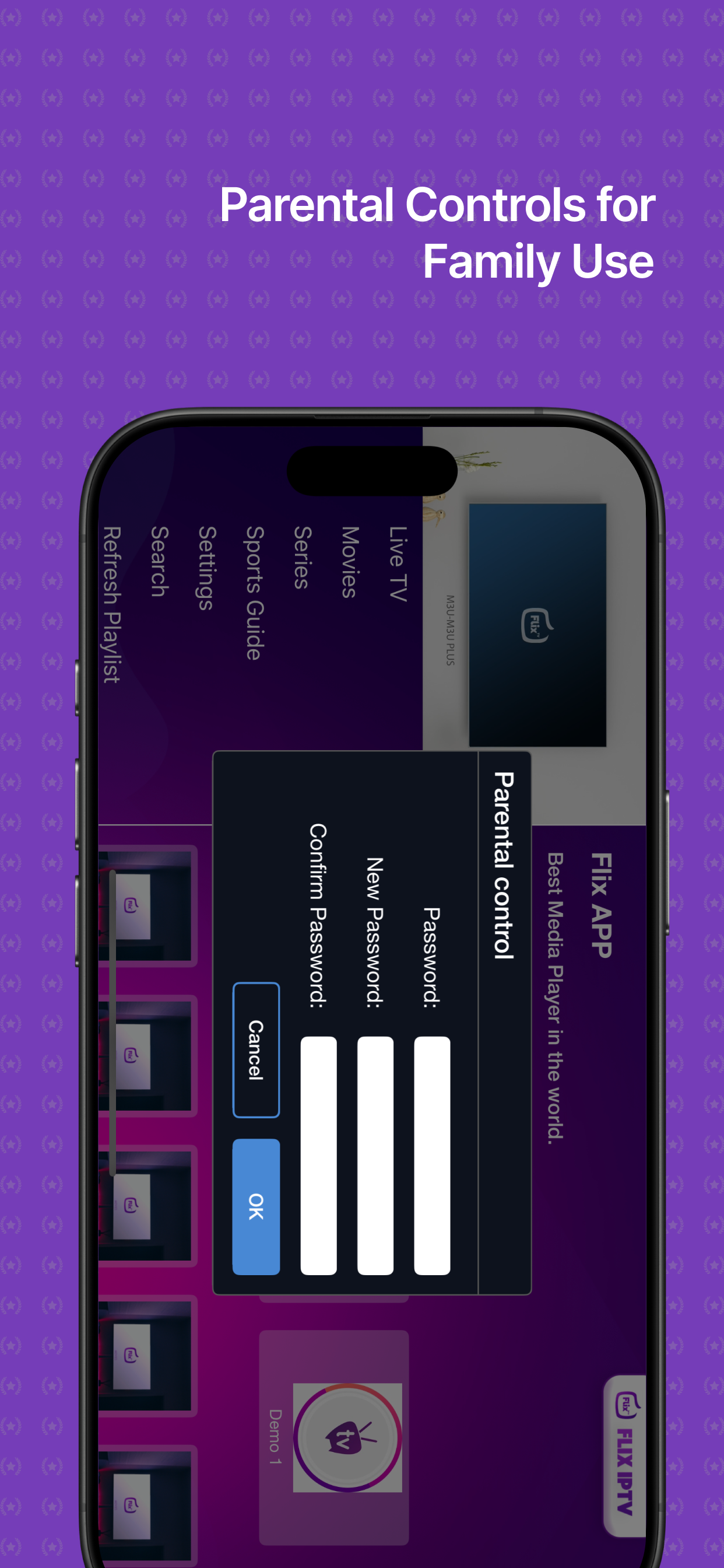 Flix IPTV – m3u IPTV Player screenshot 5