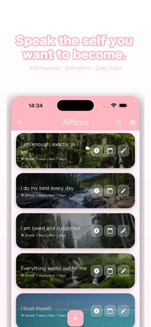 Affirma : Dream Builder screenshot 1