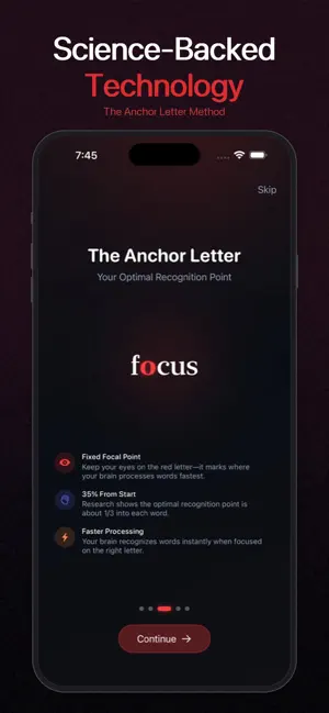 Blinkword Speed Reading screenshot 3