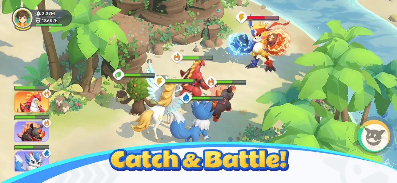 Catch & Build: Lands of Pals iOS Mod IPA screenshot 3 - iOS game interface