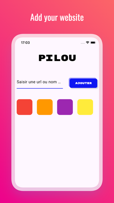 Pilou - Screen Time & Focus Screenshot