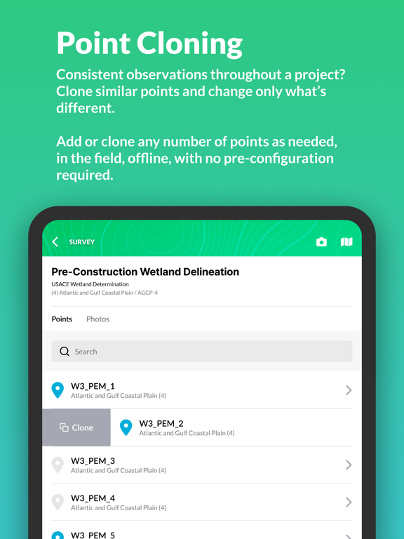 Ecobot Collector iPad screenshot 6 - Productivity app