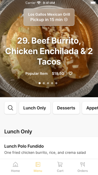 App screenshot