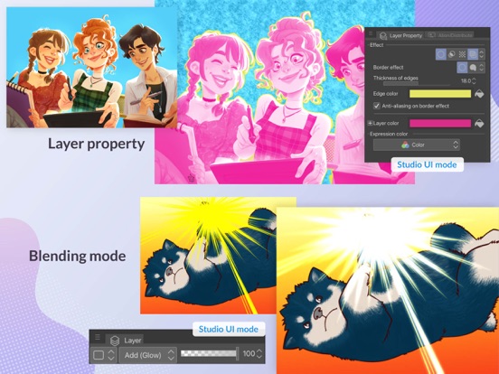 Clip Studio Paint iPad app afbeelding 8