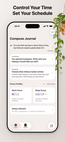 Compose: App Blocker & Journal Screenshot 5 of 7