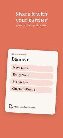 Nomi: Baby Names Generator screenshot 1