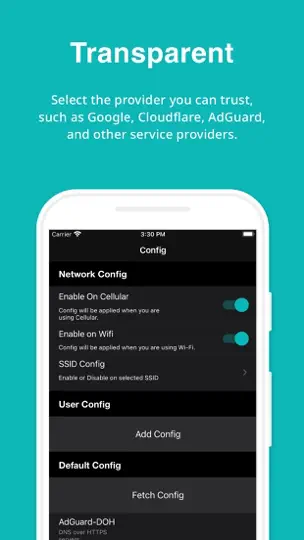 DNS Security iPhone Ekran Görüntüsü 3