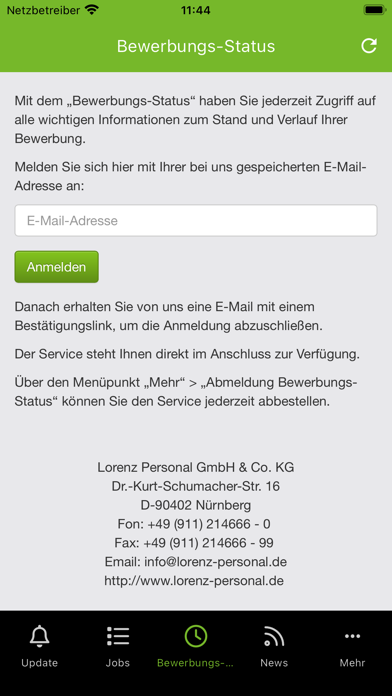 LZ go! Dein Update. Screenshot