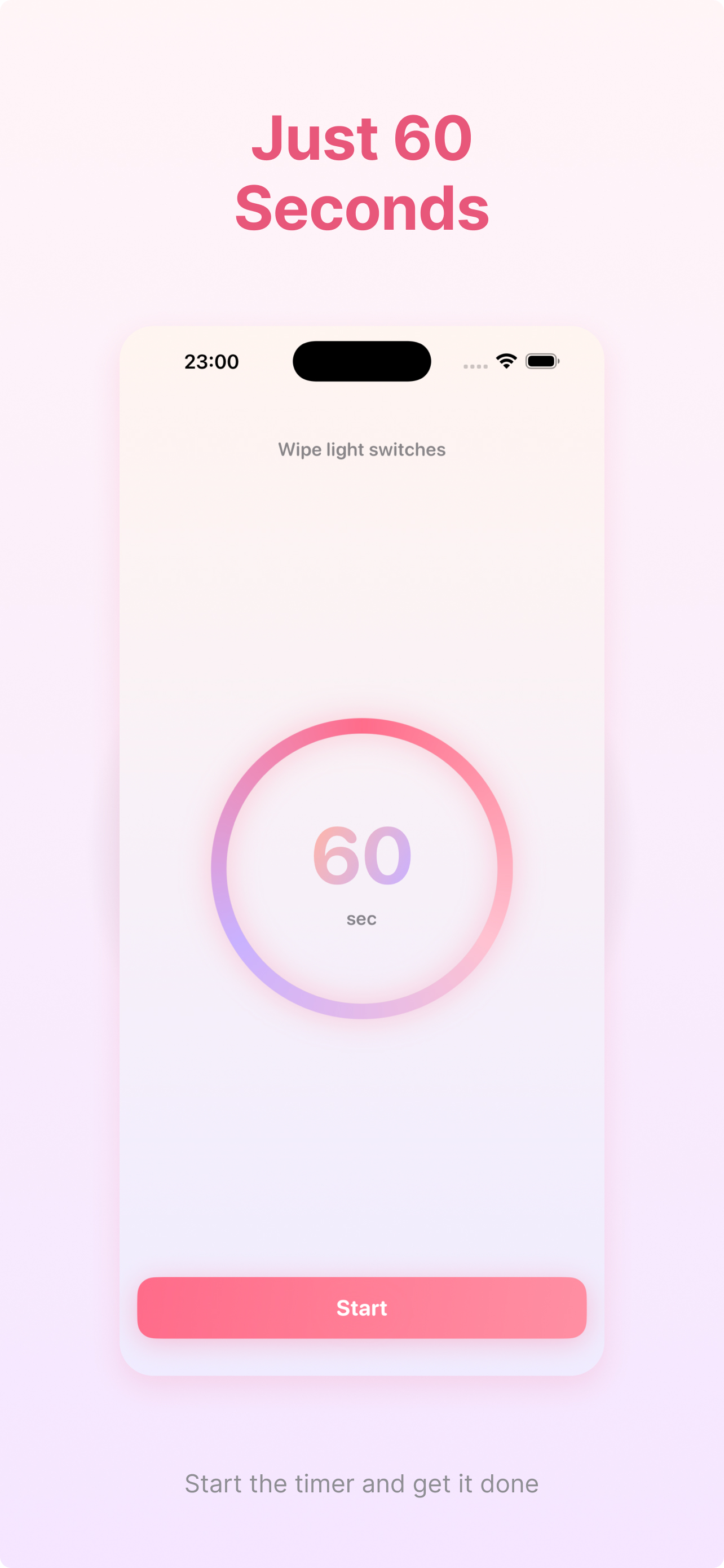 OneMinuteClean: Tidy Habit App