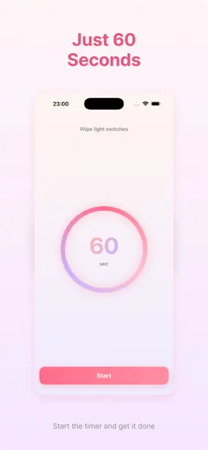 OneMinuteClean: Tidy Habit App screenshot 3