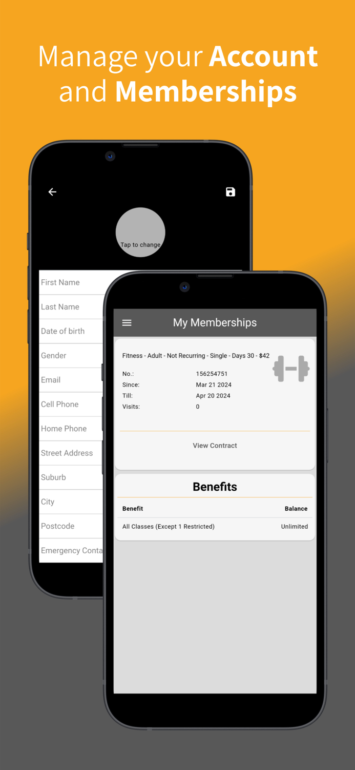 Revival Fitness Member App