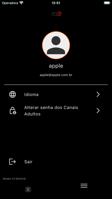 R3 TV iPhone screenshot