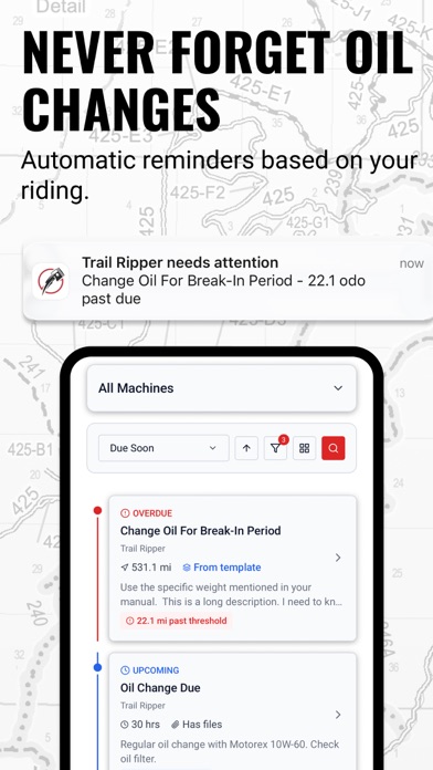 LookOver: Maintenance Tracker iPhone screenshot 6 - Utilities app