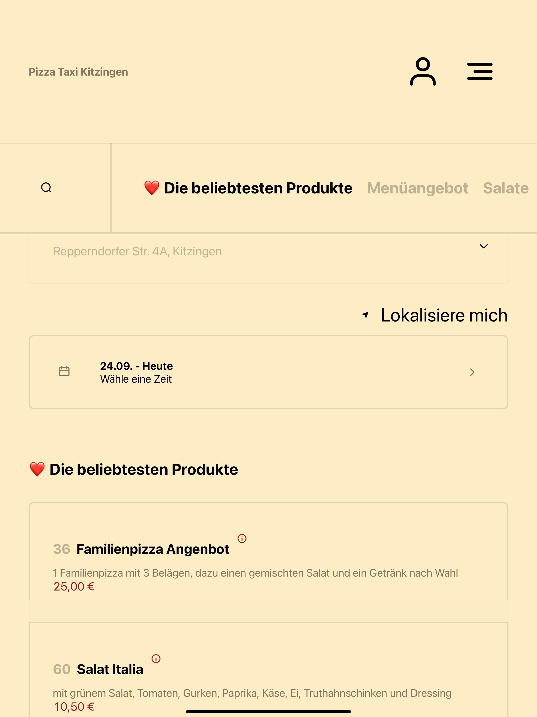 Pizza Taxi Kitzingen screenshot 7