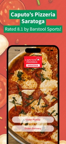 Caputo's Pizzeria Saratoga iPhone screenshot