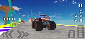Truck Stunts Monster Driving screenshot