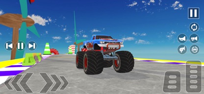Truck Stunts Monster Driving screenshot 1