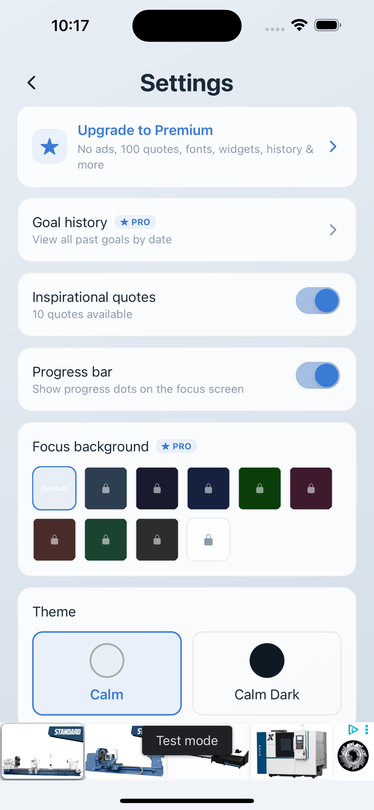 One Thing · Daily Focus