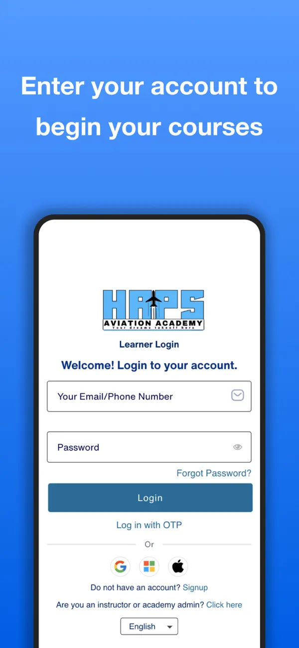 Screenshot #2 pour HAPS Aviation Academy