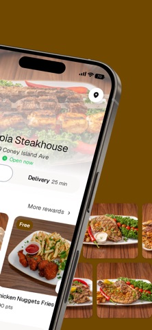 Olympia Steakhouse iPhone screenshot