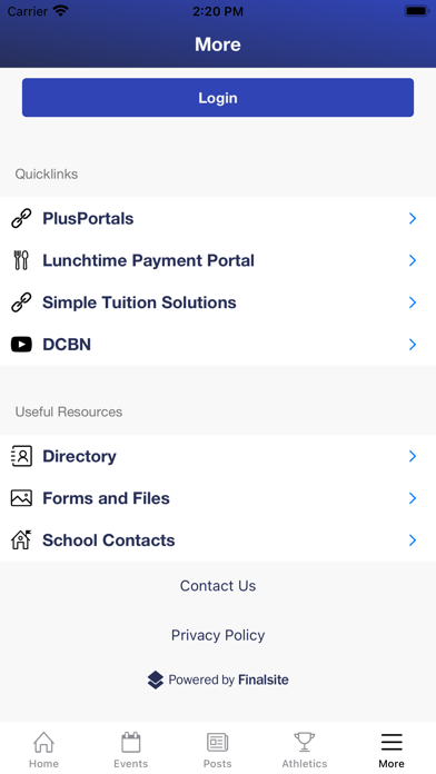 MyDCHS Screenshot
