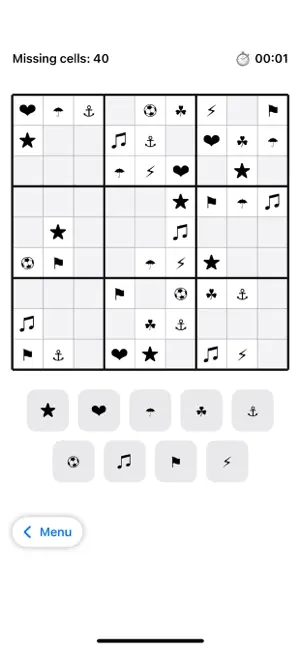 Sudoku Symbols screenshot 2
