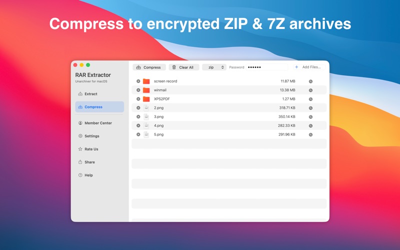Screenshot #3 pour RAR Extractor-Unzip RAR ZIP 7Z