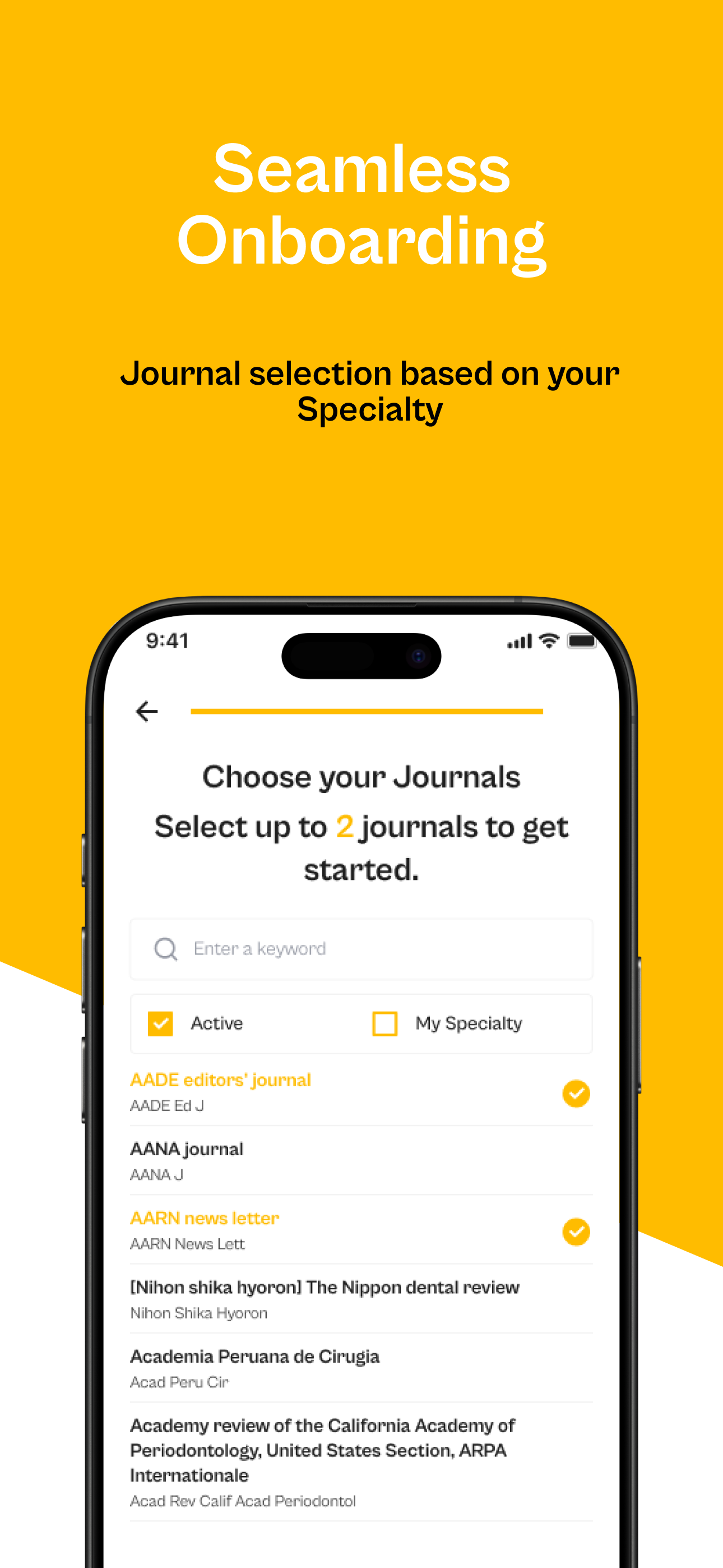 OSLR: Audio Medical Journals