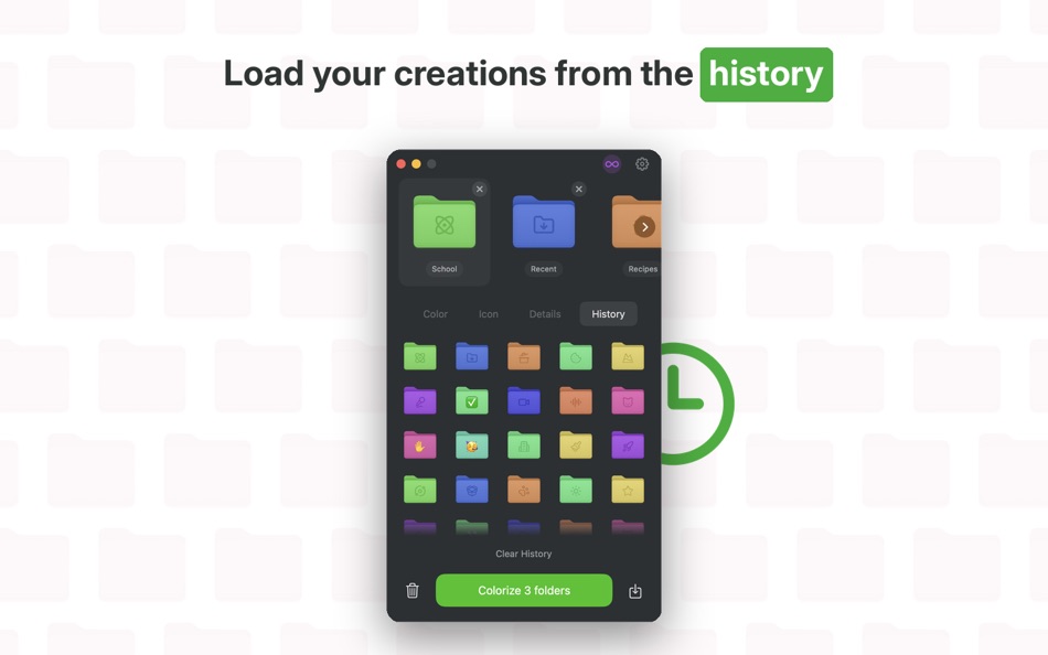 #5. Tintd - Colorize Folders Icons (macOS) 由: Oniri Inc