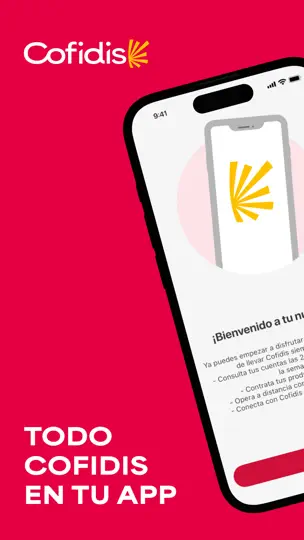 Captura de pantalla de Cofidis España en iPhone 1