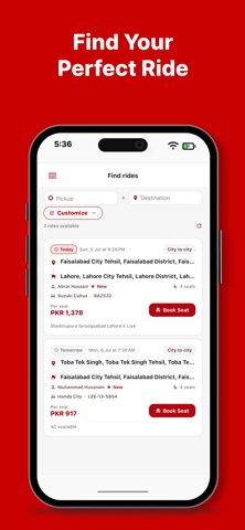 CarSharePK Screenshot 7 of 8