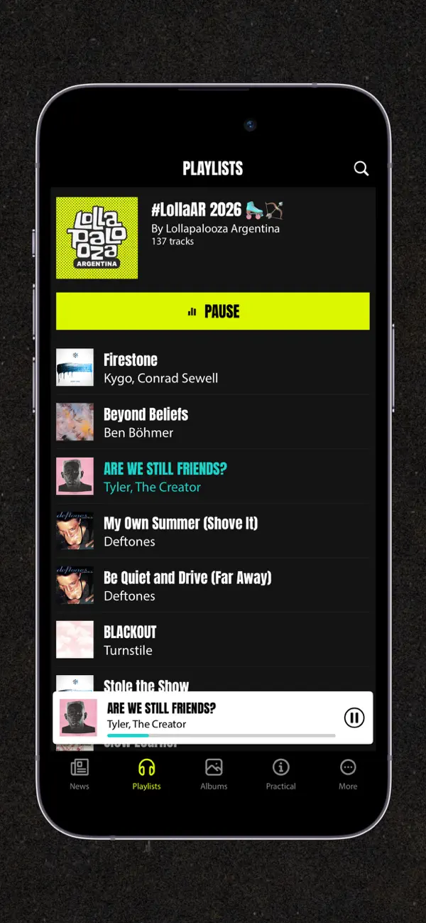 Screenshot #3 pour Lollapalooza Argentina