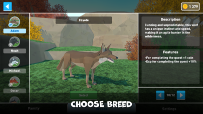 Wild Forest: Wolf Simulator Screenshot