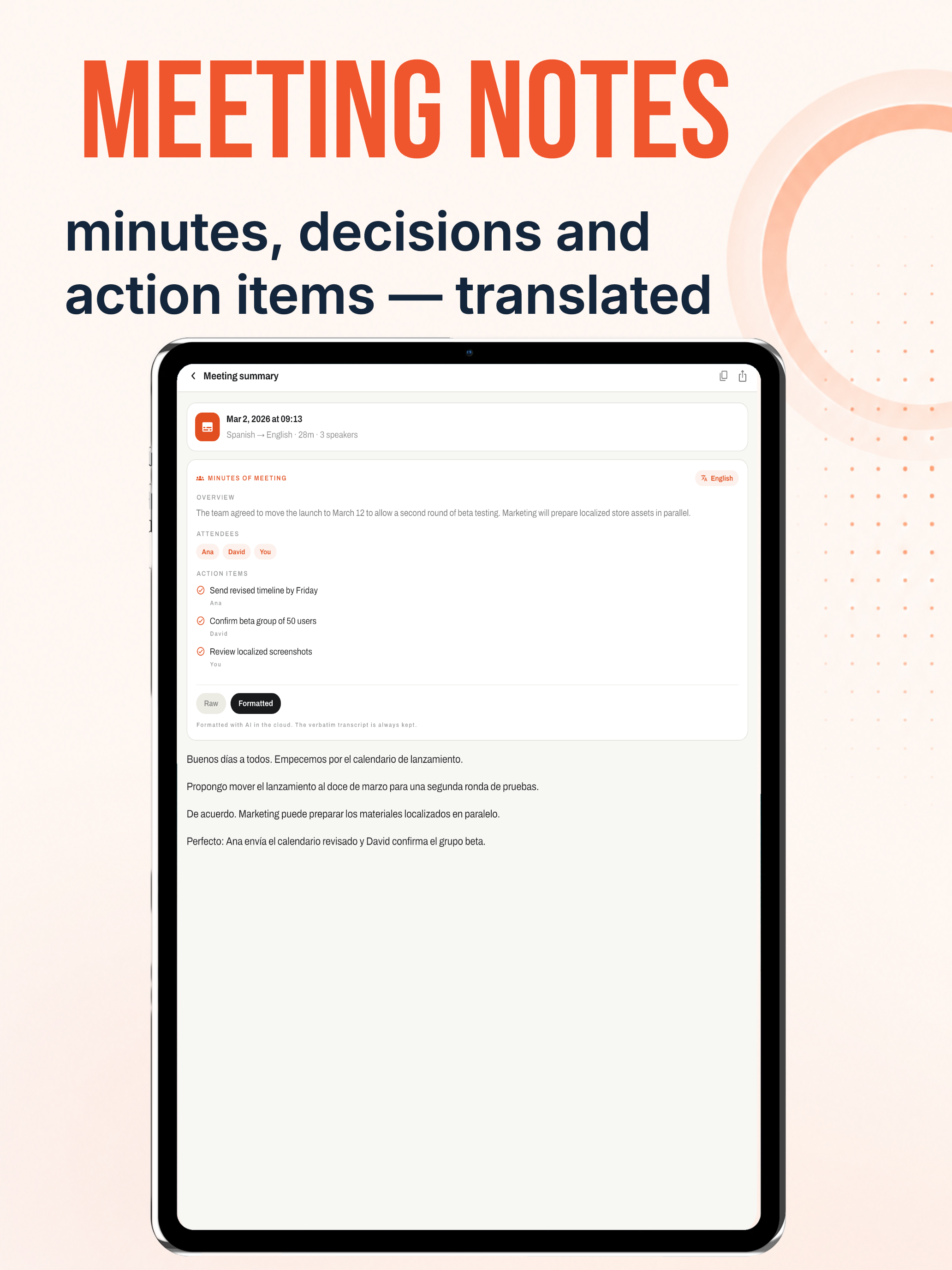 Spoken: AI Voice Translator screenshot 7