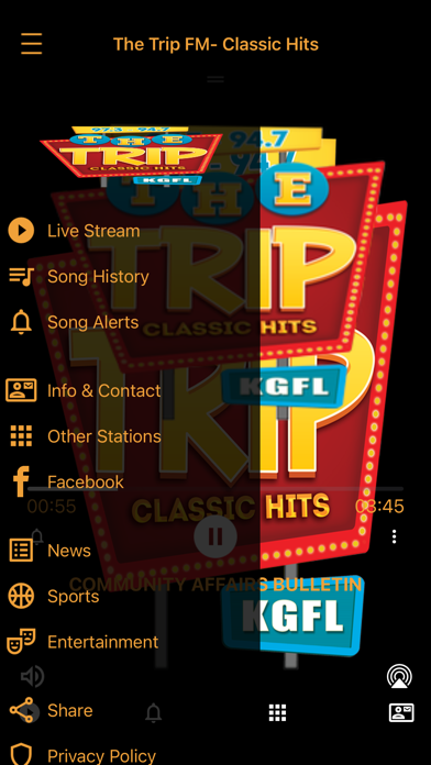 Screenshot #2 pour KGFL The Trip 97.3 & 94.7
