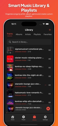 MusicFlux Offline Music Player iPhone screenshot