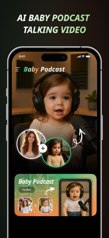 AI Baby Podcast - TalkCast.AI screenshot