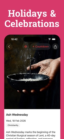Bible Chat & Calendar 2026 iPhone screenshot
