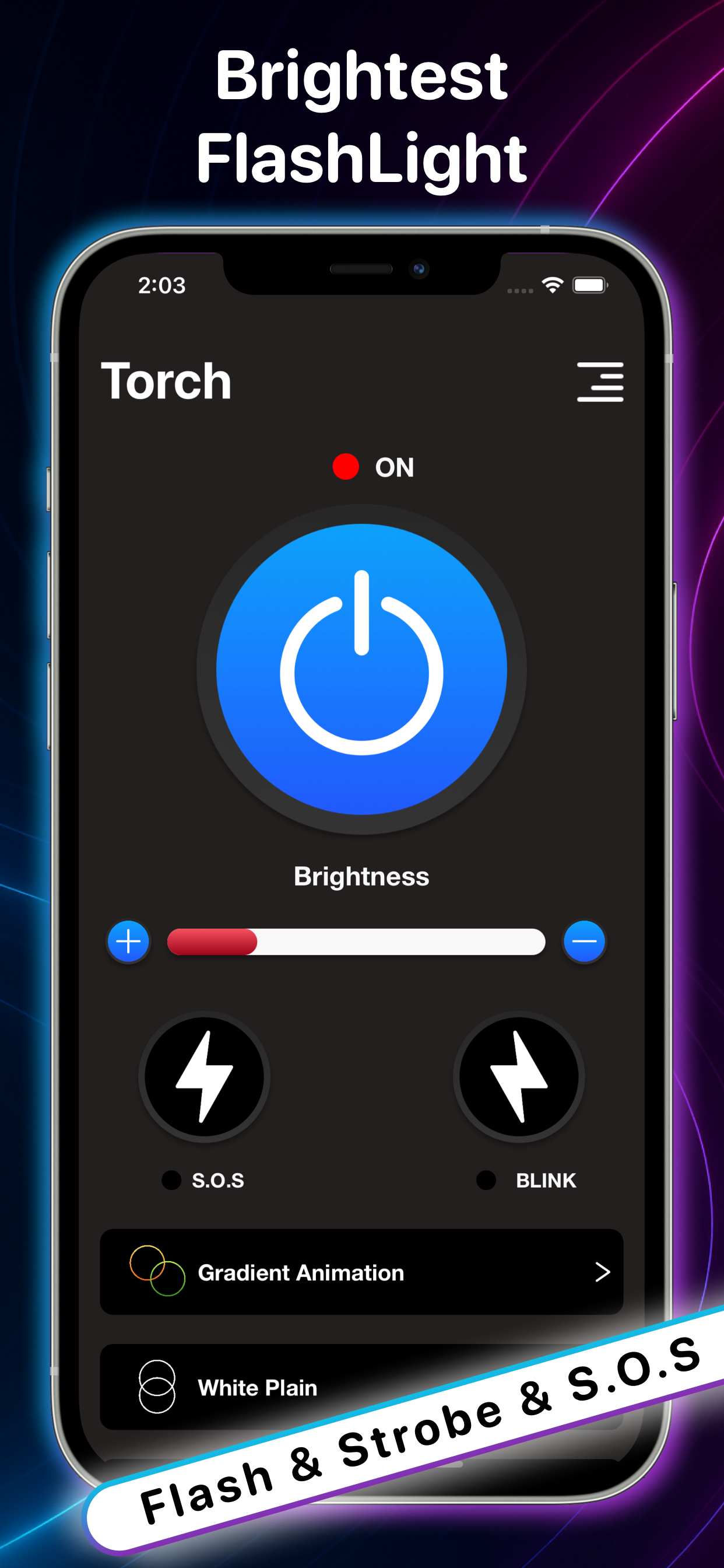 FlashLight -Torch Light Widget