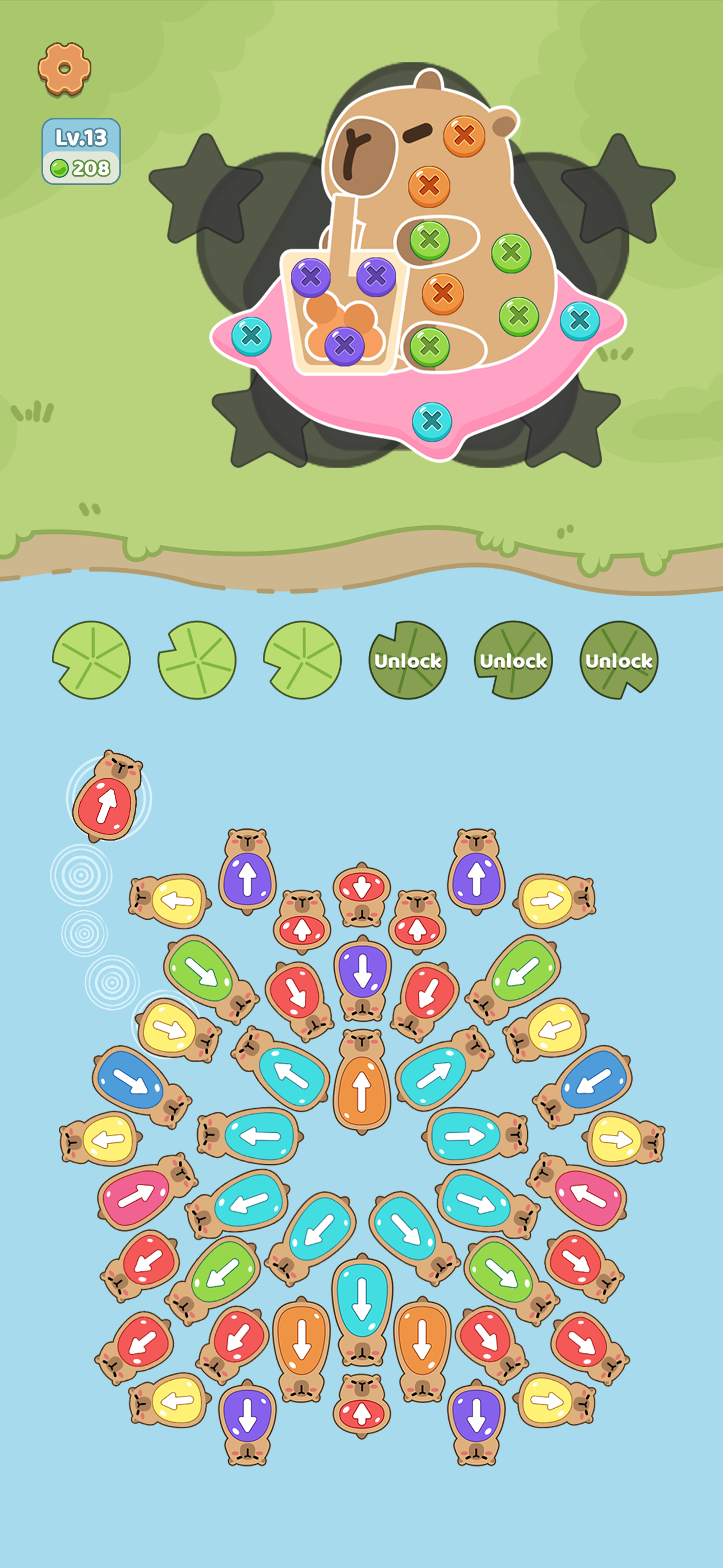 Capy Escape: Screw Sort screenshot 4