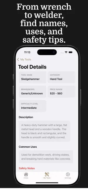 Tool Identifier & Finder - ID screenshot 3