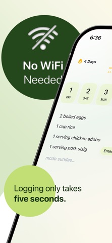 Tina - Calorie Tracker Screenshot 2 of 6