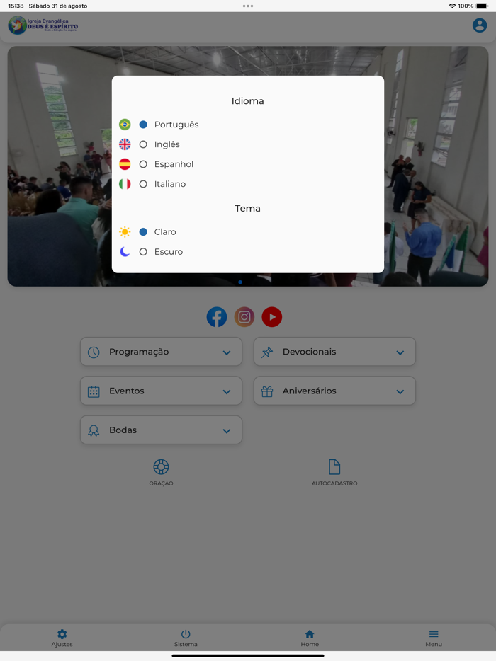 Igreja Ev. Deus é Espírito
