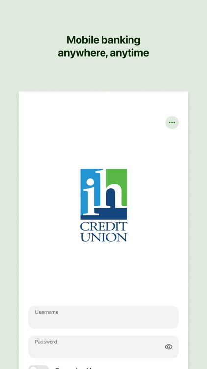 IH Credit Union Mobile