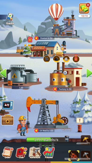 Idle Petroleum Empire - Monery Screenshot